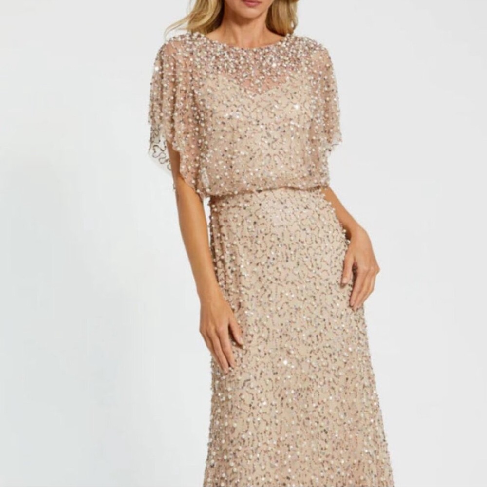 Elegant Sequin Evening Dress